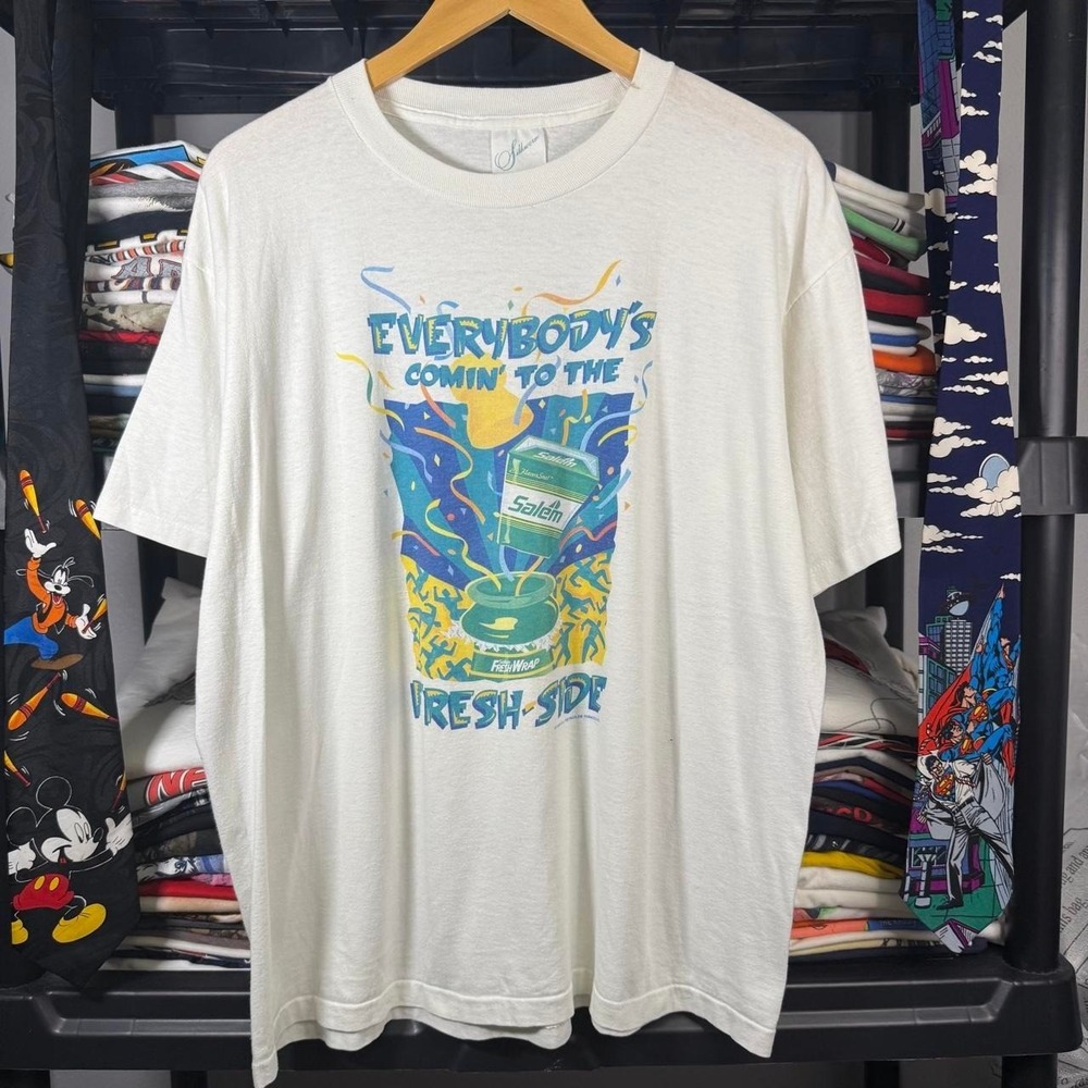 Salem Cigarettes 1990s Single Stitch Tee